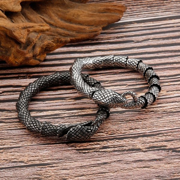 Bracelet forme serpent 2 modèles