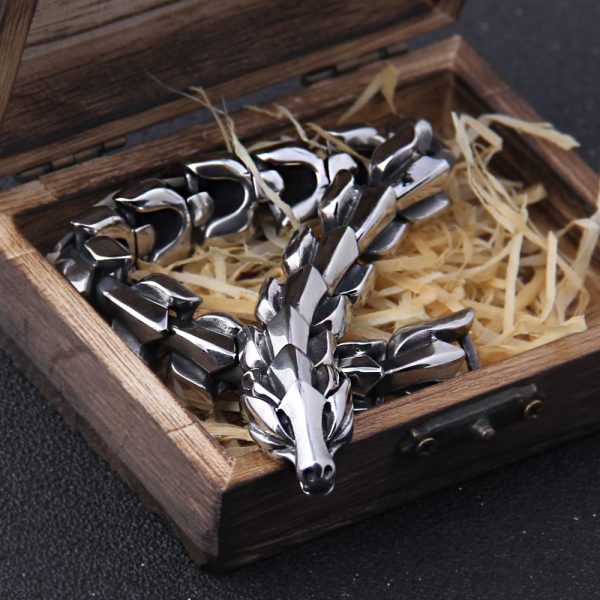 Bracelet ouroboros viking